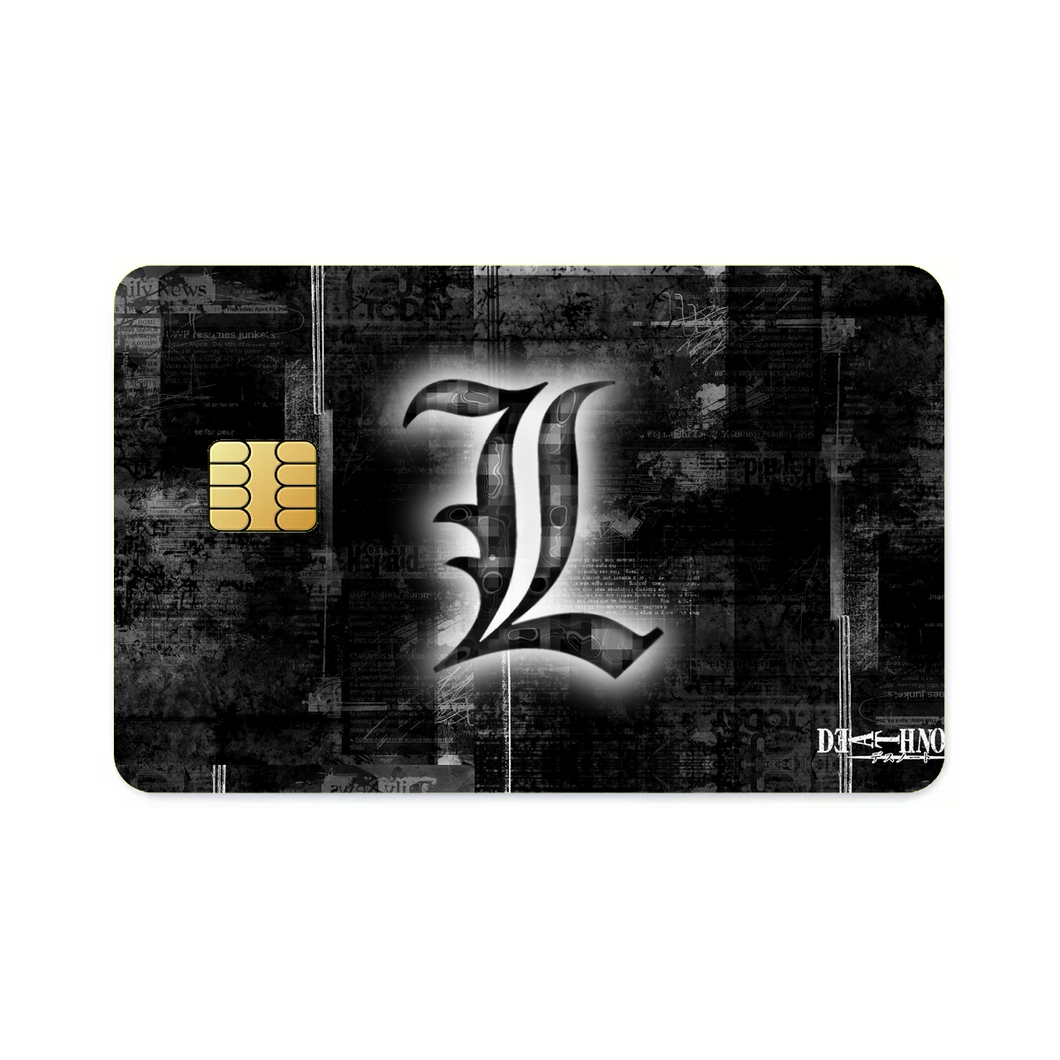 Anime Death Note Credit Card Skins (4-in-1 Pack)