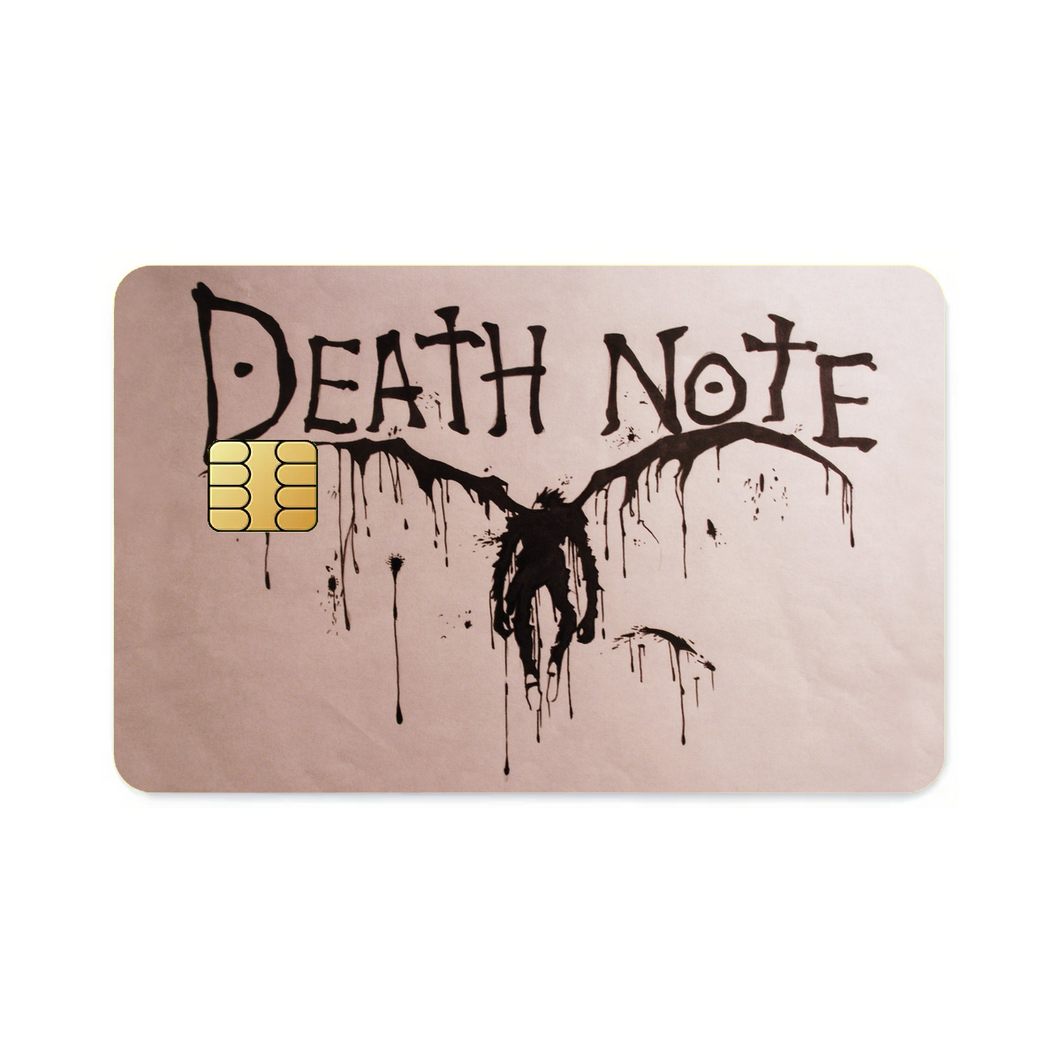 Anime Death Note Credit Card Skins (4-in-1 Pack)