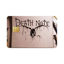 Load image into Gallery viewer, Anime Death Note Credit Card Skins (4-in-1 Pack)
