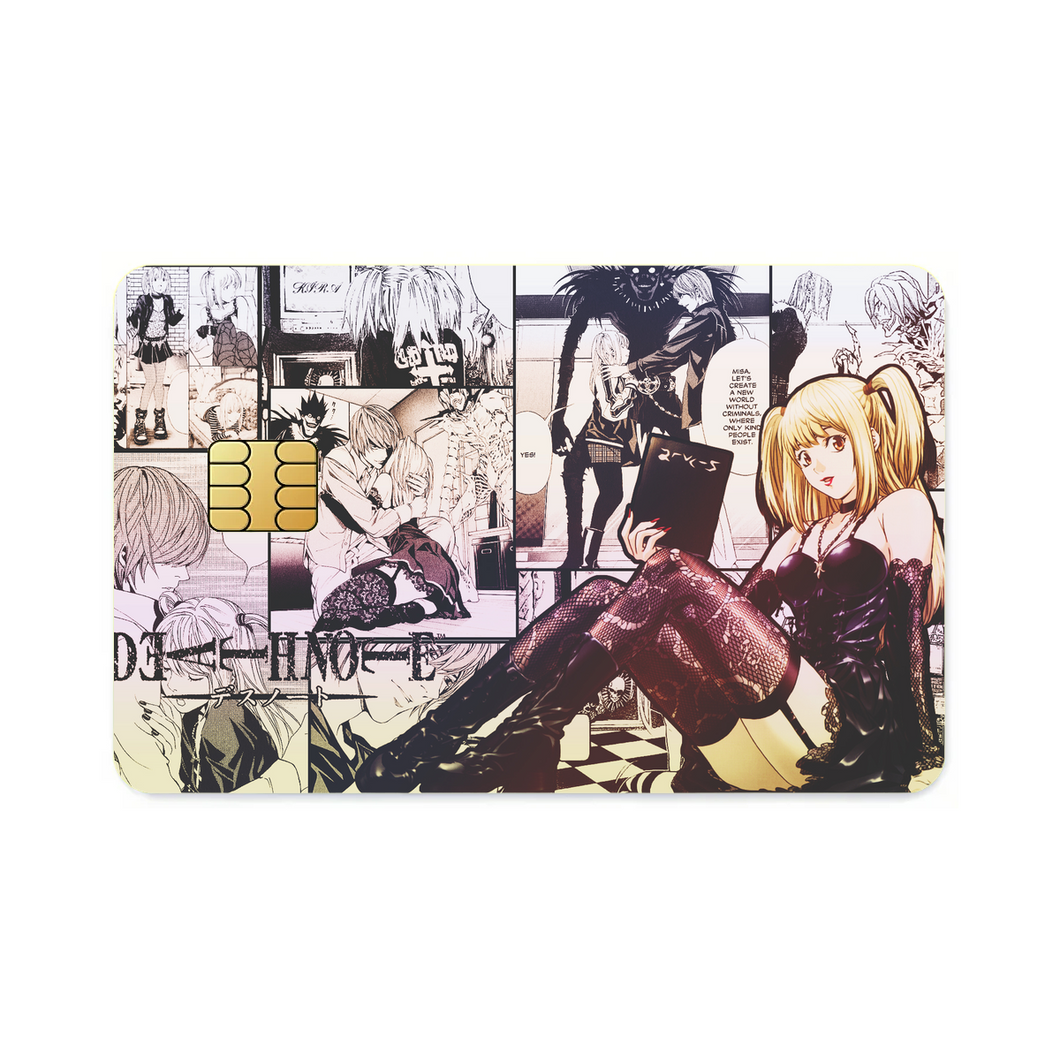 Anime Death Note  Credit Card Skins (4-in-1 Pack)