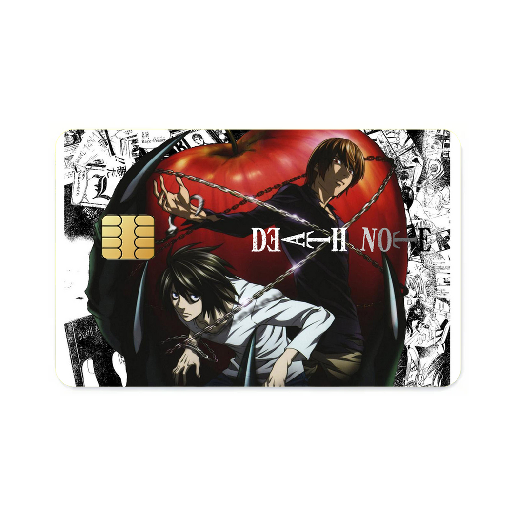 Anime Death Note  Credit Card Skins (4-in-1 Pack)