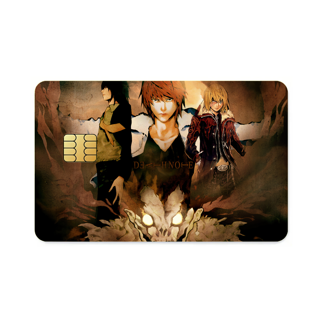 Anime Death Note Credit Card Skins (4-in-1 Pack)