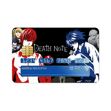 Load image into Gallery viewer, Anime Death Note  Credit Card Skins (4-in-1 Pack)
