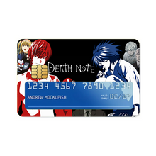 Load image into Gallery viewer, Anime Death Note  Credit Card Skins (4-in-1 Pack)
