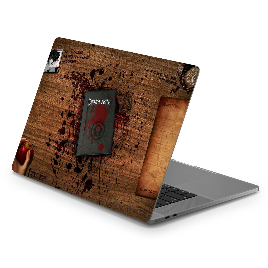 Anime Death Note  Macbook Skin