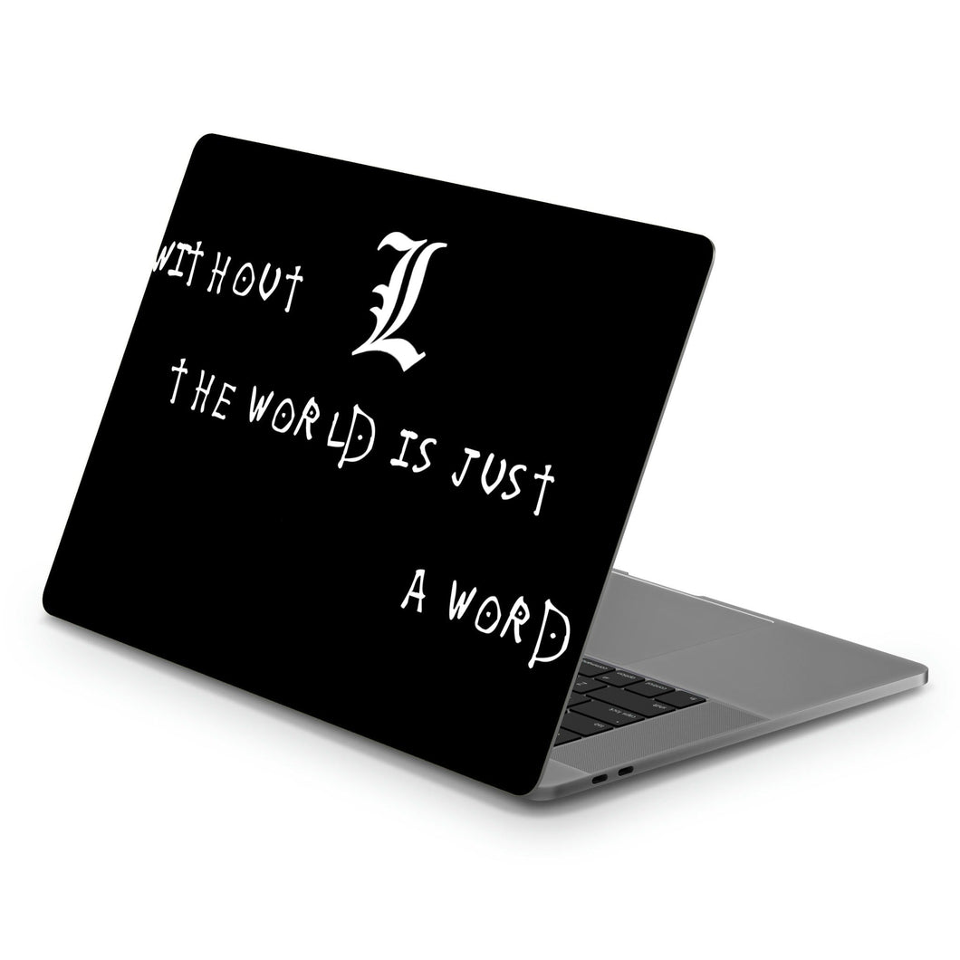 Anime Death Note Macbook Skin