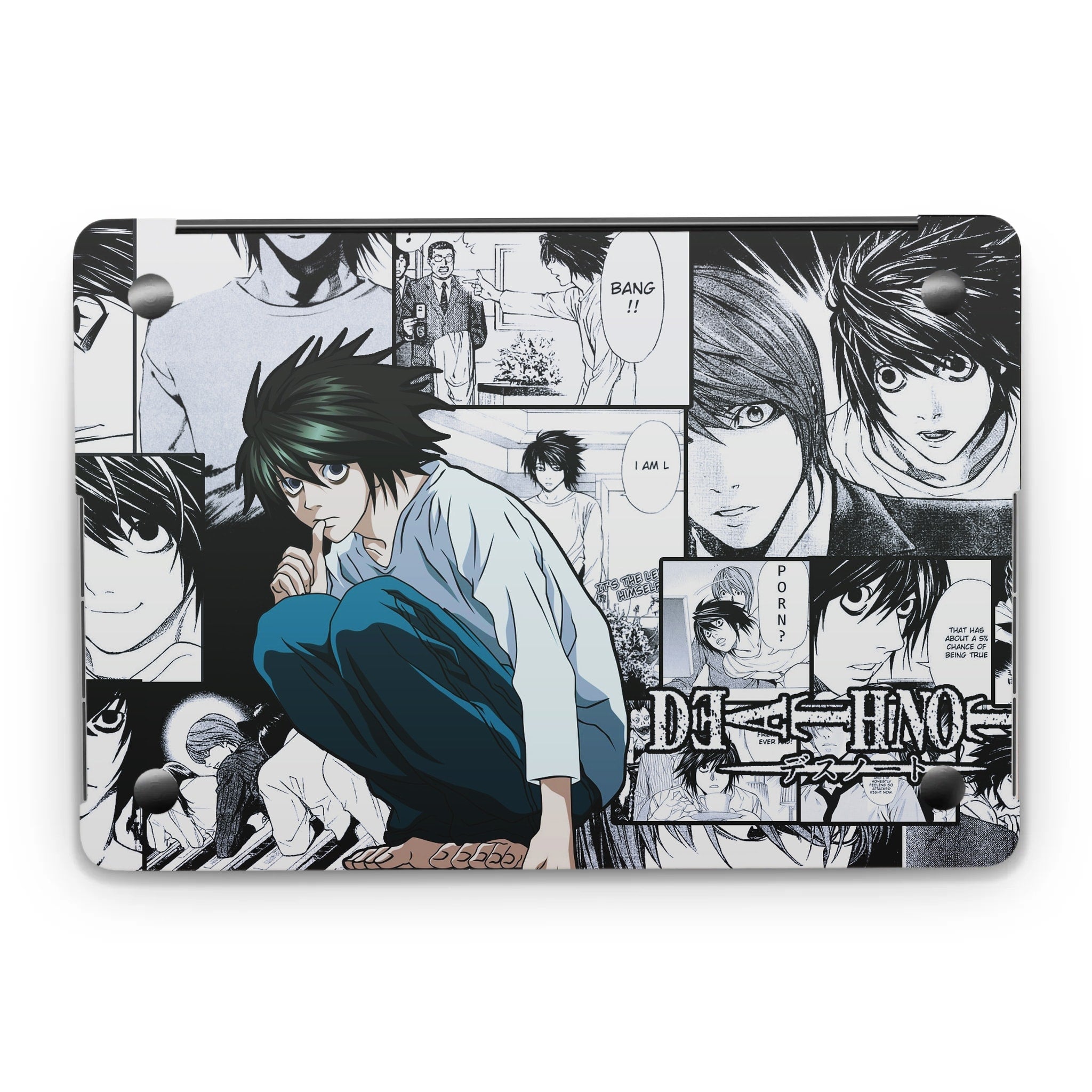 Death Note Skin Fujin Anime Death Note Macbook Skin