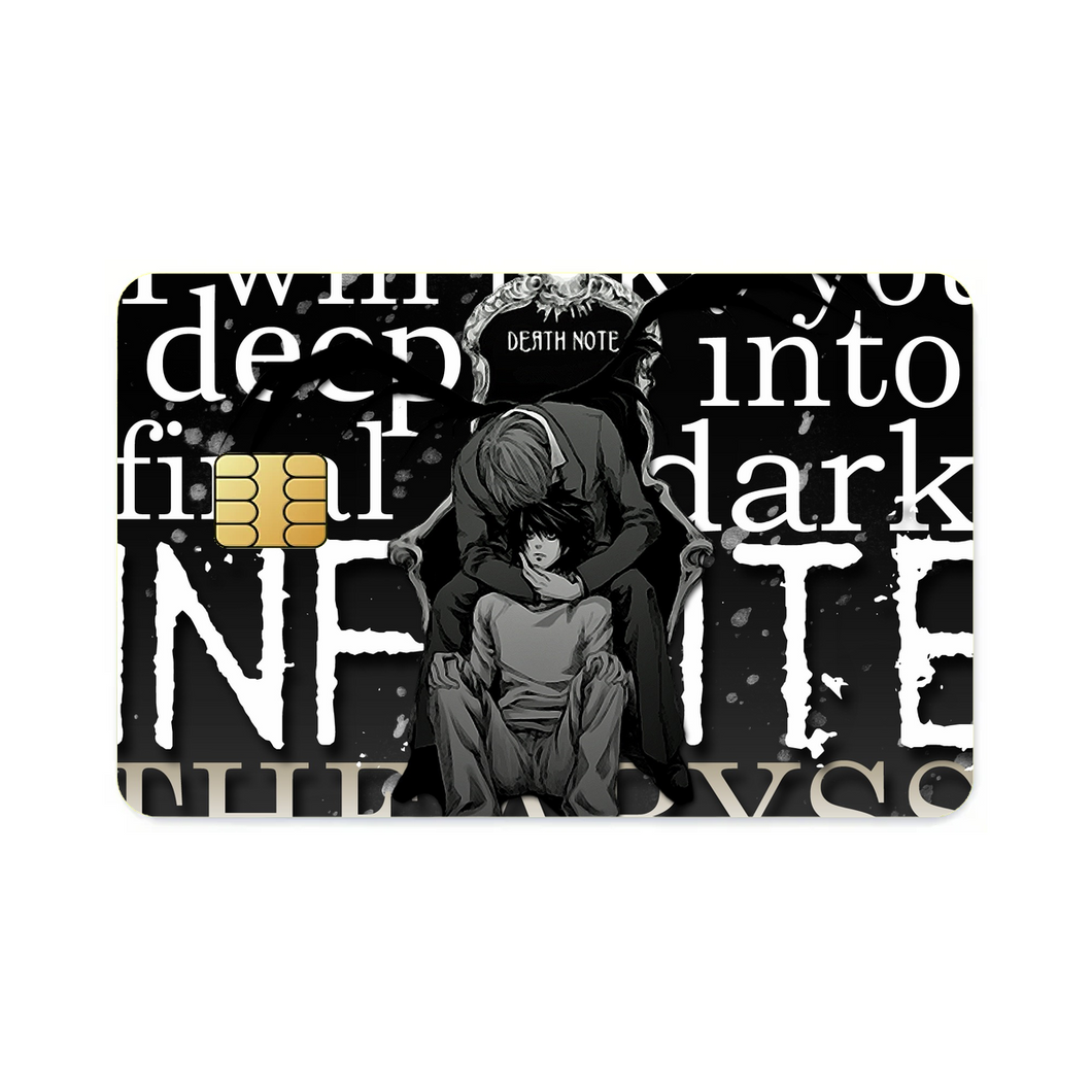 Anime Death Noter Credit Card Skins (4-in-1 Pack)