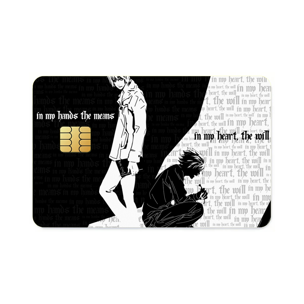 Anime Death Noter Credit Card Skins (4-in-1 Pack)