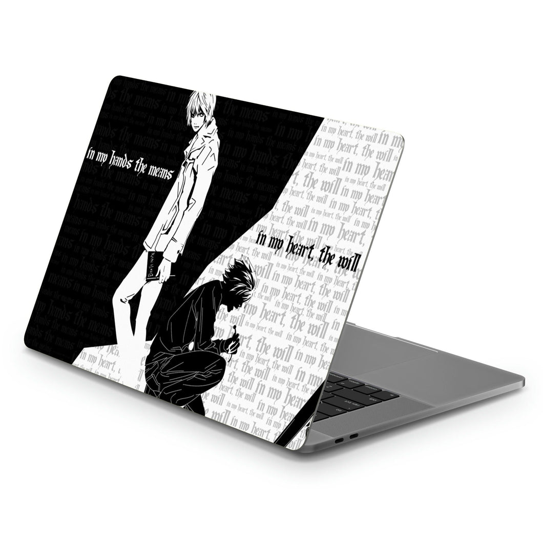 Anime Death Noter Macbook Skin