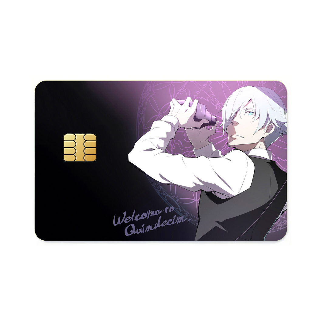 Anime Death Parade Credit Card Skins (4-in-1 Pack)