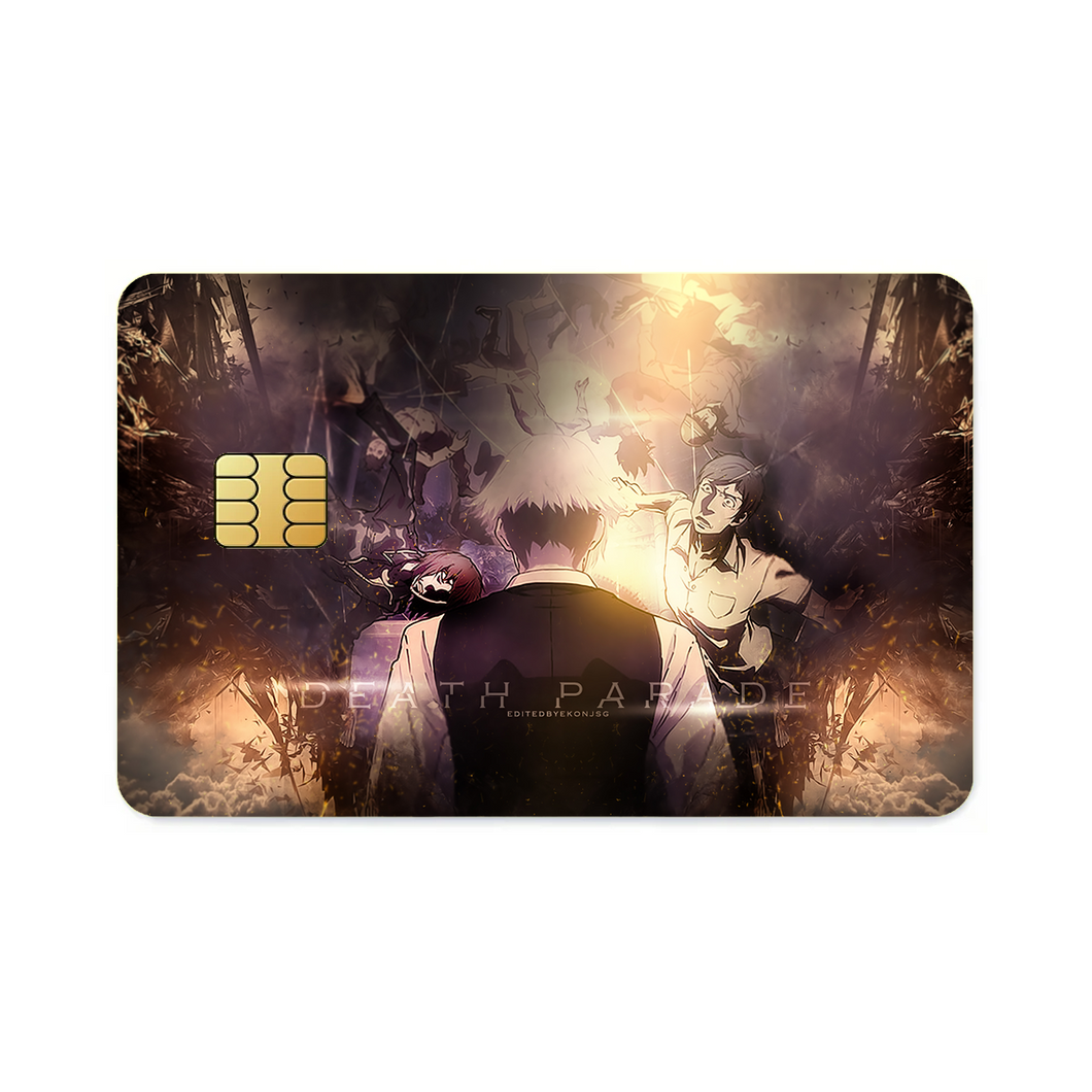 Anime Death Parade Credit Card Skins (4-in-1 Pack)