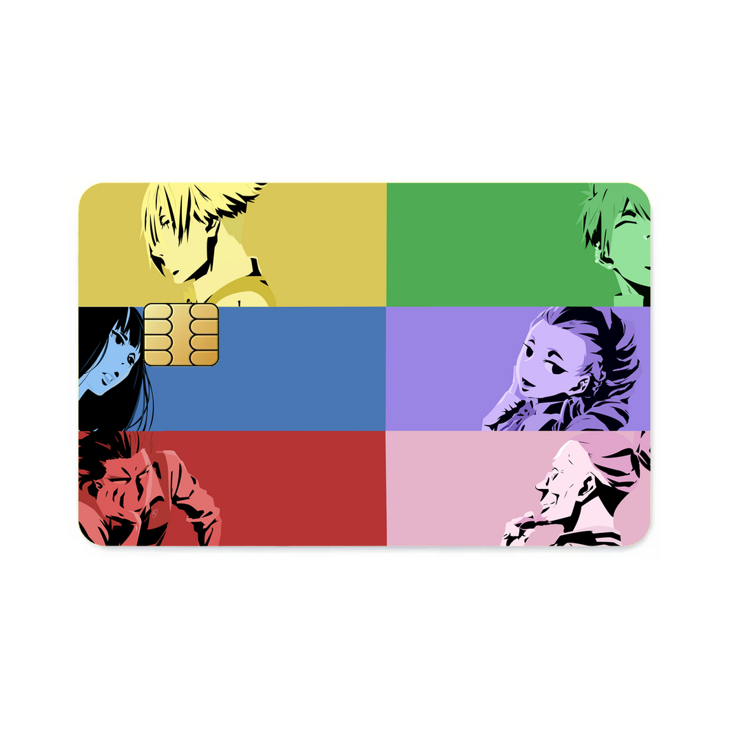 Anime Death Parade  Credit Card Skins (4-in-1 Pack)