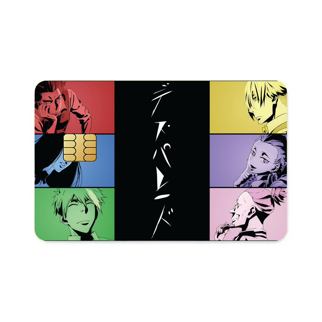 Anime Death Parade Credit Card Skins (4-in-1 Pack)