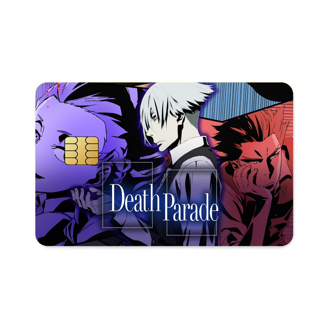 Anime Death Parade Credit Card Skins (4-in-1 Pack)