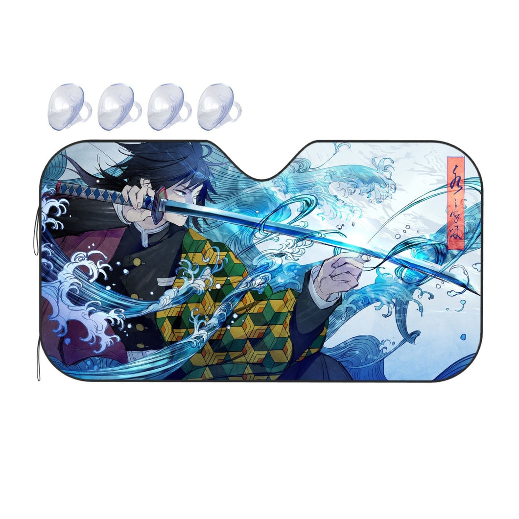 Anime Demon Slayer: Kimetsu no Yaiba  Car Sunshade