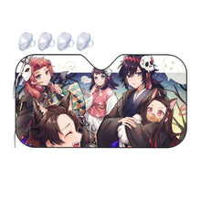Load image into Gallery viewer, Anime Demon Slayer: Kimetsu no Yaiba  Car Sunshade
