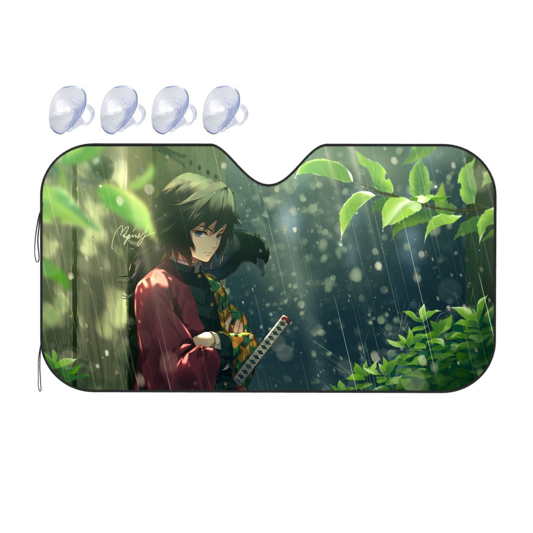 Anime Demon Slayer: Kimetsu no Yaiba  Car Sunshade