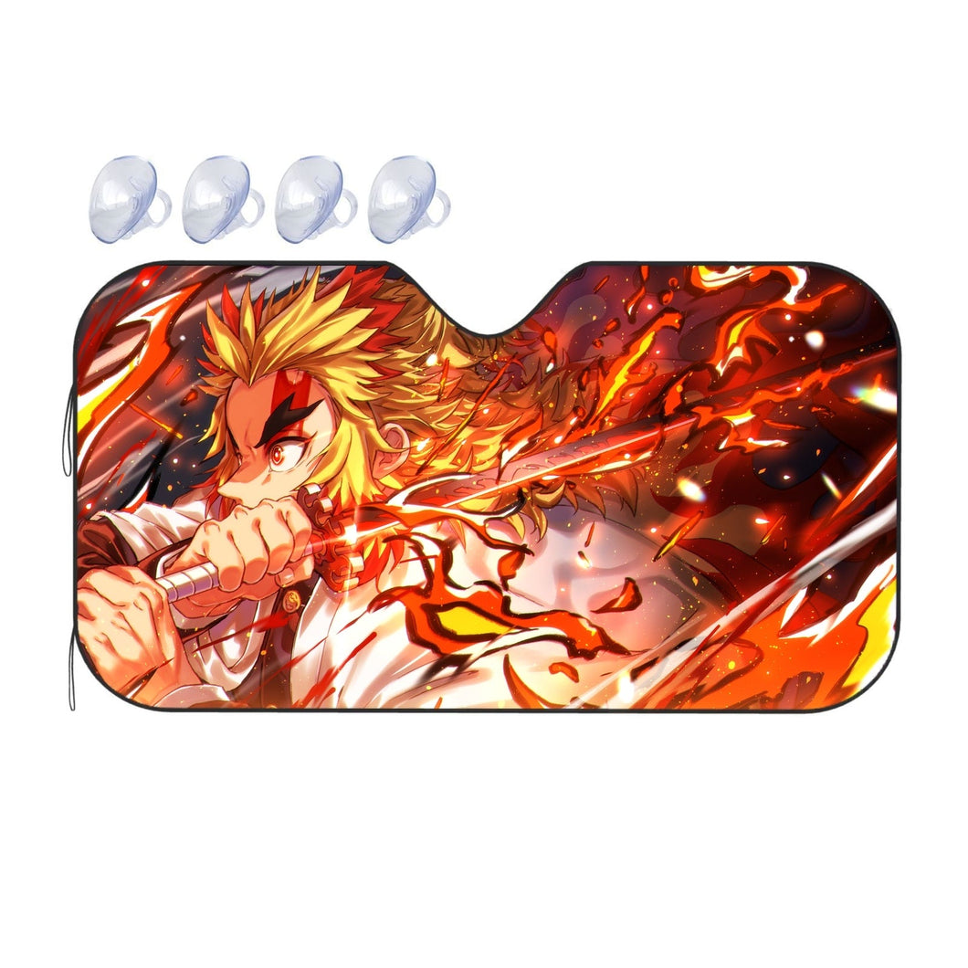 Anime Demon Slayer: Kimetsu no Yaiba Car Sunshade
