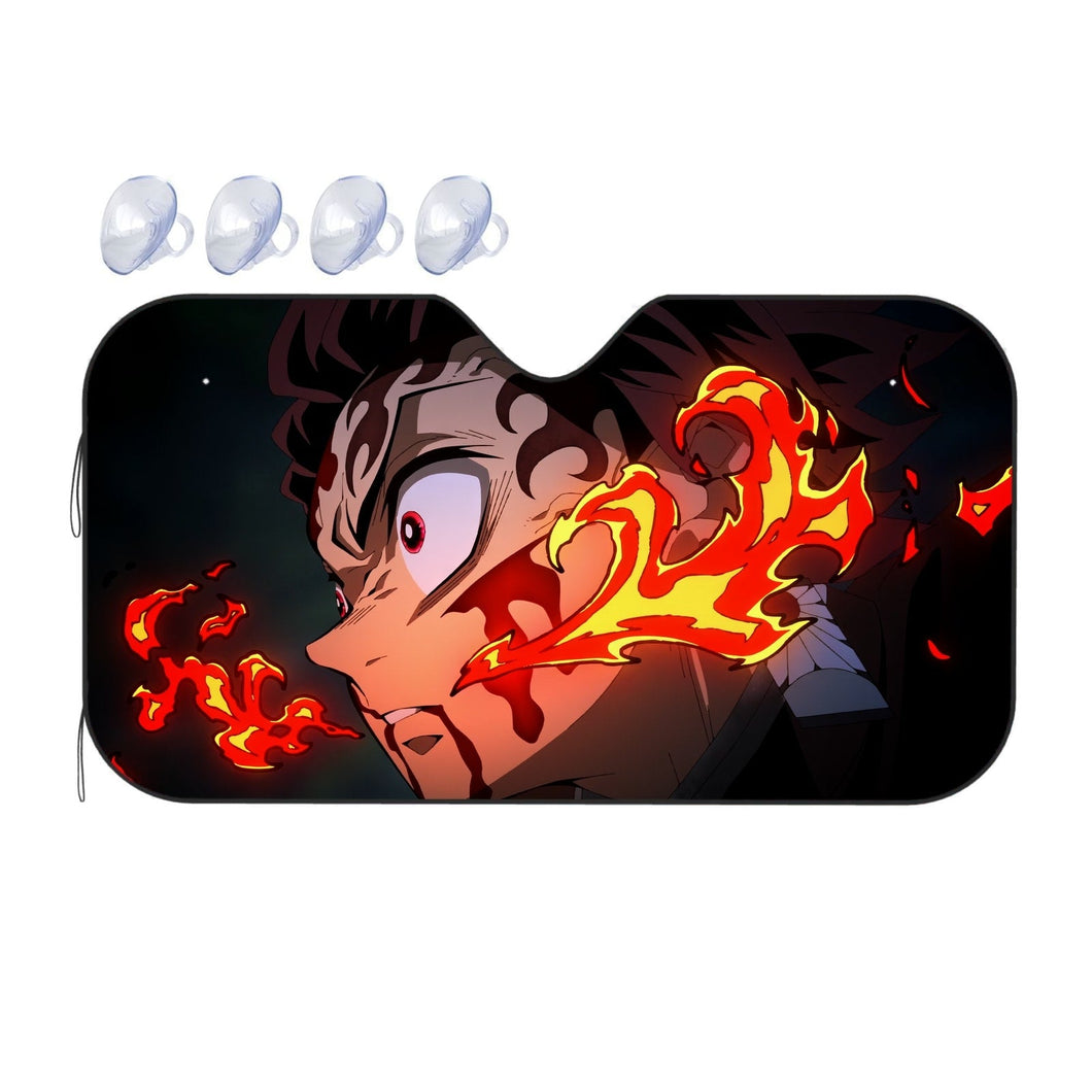 Anime Demon Slayer: Kimetsu no Yaiba Car Sunshade