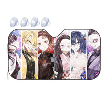 Load image into Gallery viewer, Anime Demon Slayer: Kimetsu no Yaiba  Car Sunshade
