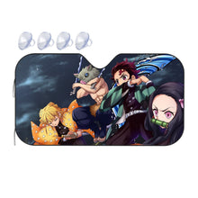 Load image into Gallery viewer, Anime Demon Slayer: Kimetsu no Yaiba  Car Sunshade
