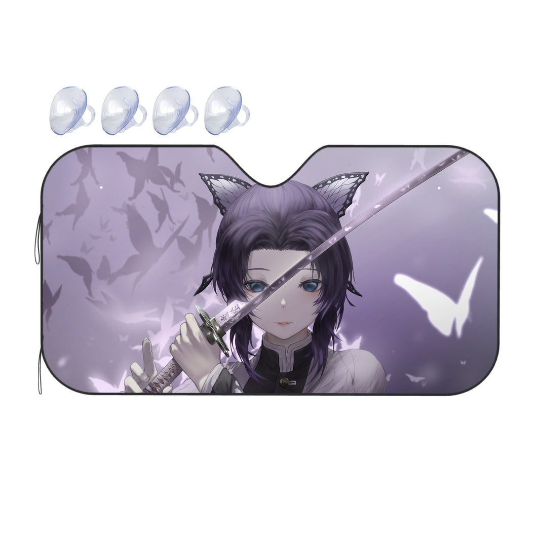 Anime Demon Slayer: Kimetsu no Yaiba  Car Sunshade