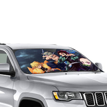 Load image into Gallery viewer, Anime Demon Slayer: Kimetsu no Yaiba  Car Sunshade
