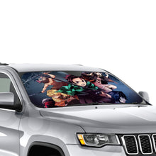 Load image into Gallery viewer, Anime Demon Slayer: Kimetsu no Yaiba Car Sunshade
