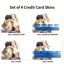 Load image into Gallery viewer, Anime Demon Slayer: Kimetsu no Yaiba  Credit Card Skins (4-in-1 Pack)
