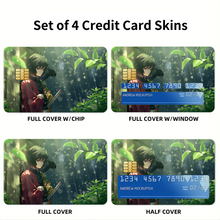Load image into Gallery viewer, Anime Demon Slayer: Kimetsu no Yaiba  Credit Card Skins (4-in-1 Pack)
