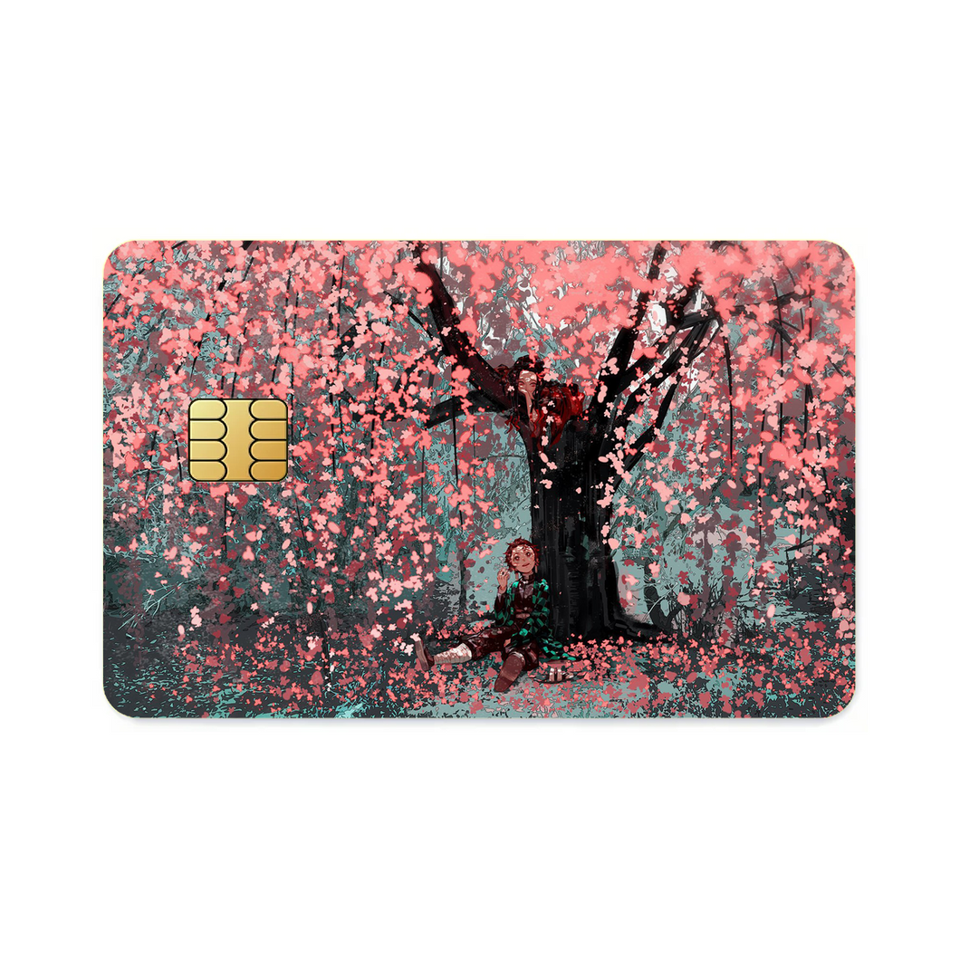 Anime Demon Slayer: Kimetsu no Yaiba  Credit Card Skins (4-in-1 Pack)