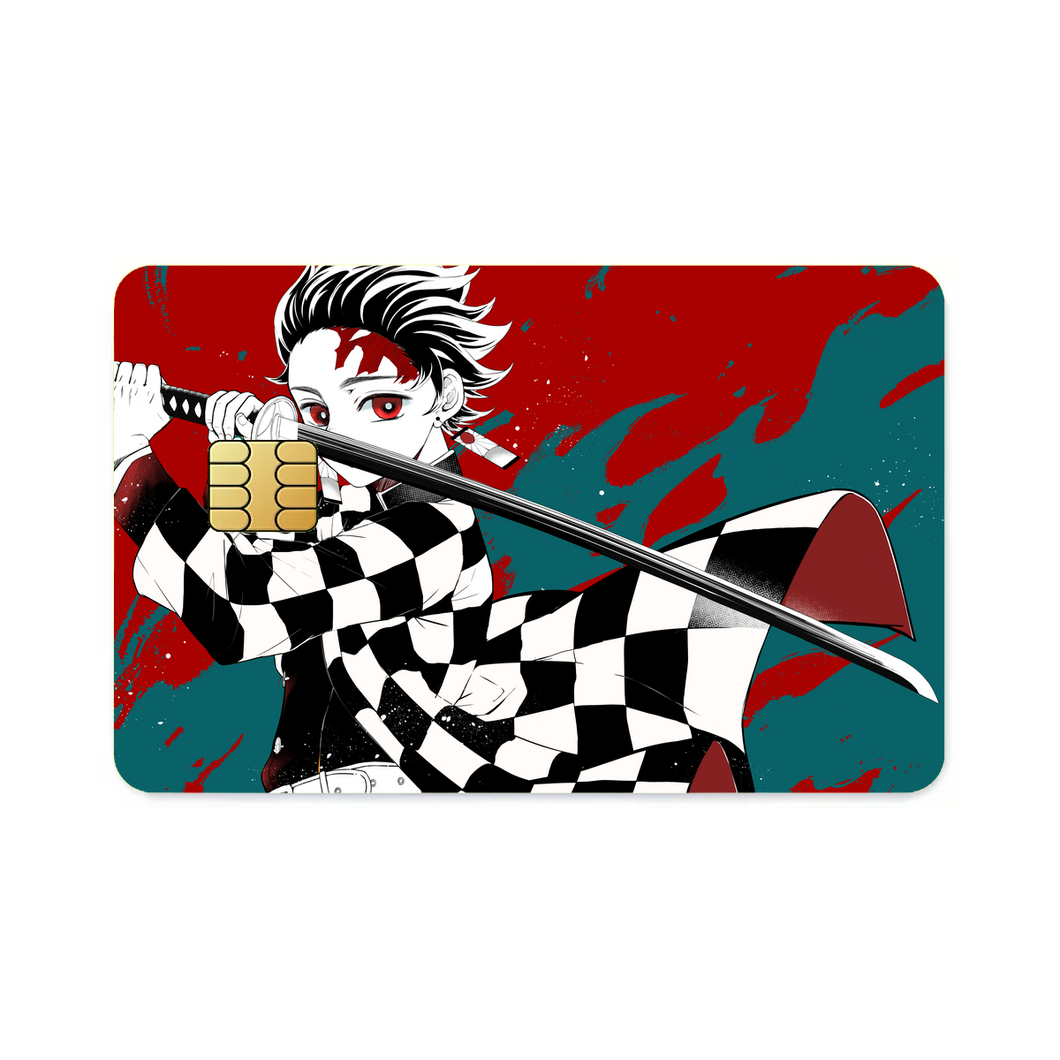 Anime Demon Slayer: Kimetsu no Yaiba  Credit Card Skins (4-in-1 Pack)