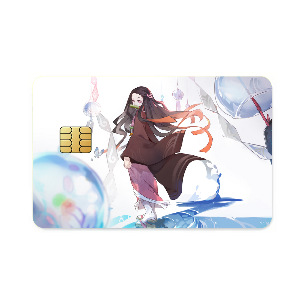 Anime Demon Slayer: Kimetsu no Yaiba  Credit Card Skins (4-in-1 Pack)
