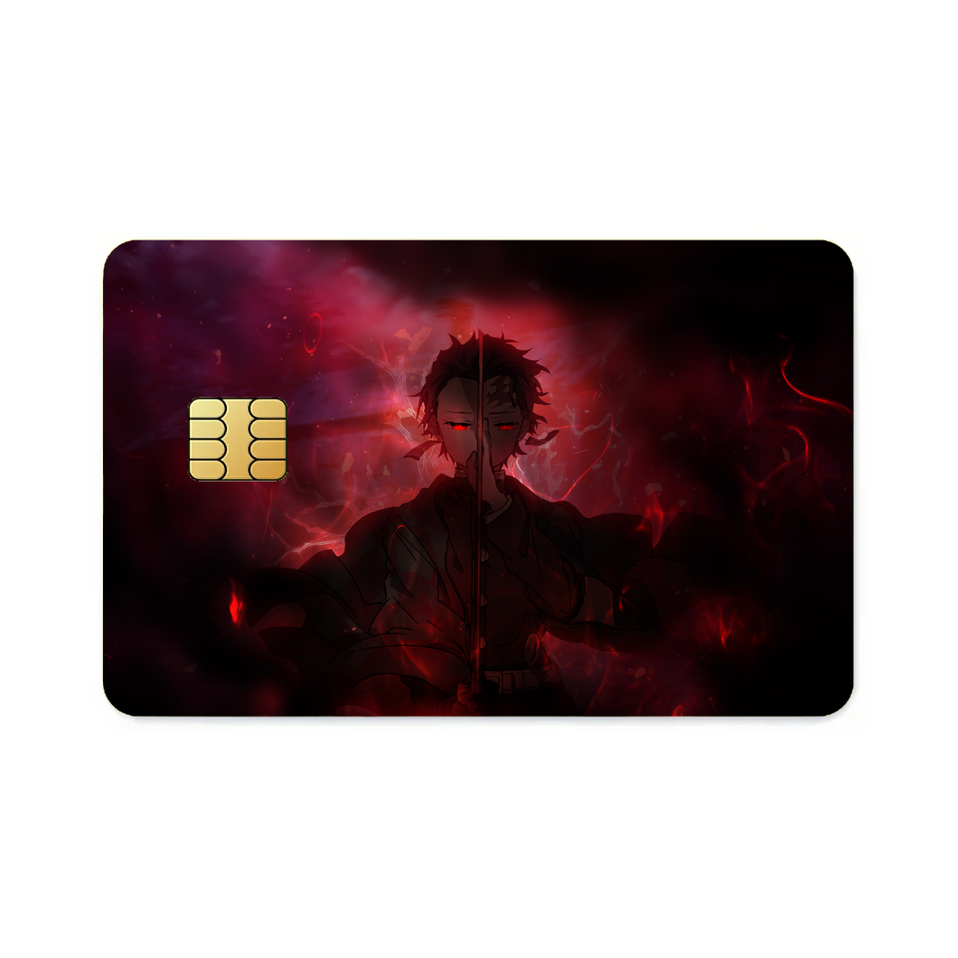 Anime Demon Slayer: Kimetsu no Yaiba  Credit Card Skins (4-in-1 Pack)