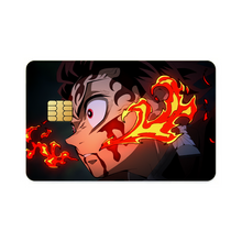 Load image into Gallery viewer, Anime Demon Slayer: Kimetsu no Yaiba Credit Card Skins (4-in-1 Pack)
