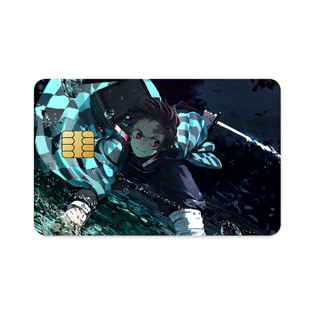 Anime Demon Slayer: Kimetsu no Yaiba  Credit Card Skins (4-in-1 Pack)