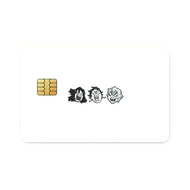 Anime Demon Slayer: Kimetsu no Yaiba  Credit Card Skins (4-in-1 Pack)