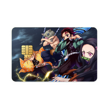Load image into Gallery viewer, Anime Demon Slayer: Kimetsu no Yaiba  Credit Card Skins (4-in-1 Pack)
