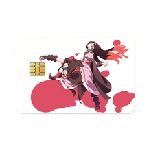 Load image into Gallery viewer, Anime Demon Slayer: Kimetsu no Yaiba  Credit Card Skins (4-in-1 Pack)
