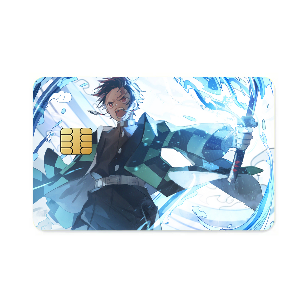 Anime Demon Slayer: Kimetsu no Yaiba  Credit Card Skins (4-in-1 Pack)