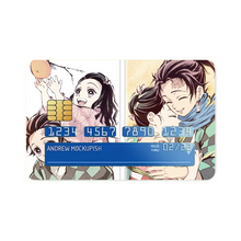 Load image into Gallery viewer, Anime Demon Slayer: Kimetsu no Yaiba Credit Card Skins (4-in-1 Pack)
