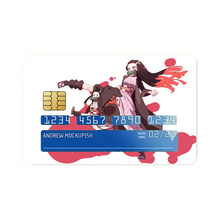 Load image into Gallery viewer, Anime Demon Slayer: Kimetsu no Yaiba  Credit Card Skins (4-in-1 Pack)
