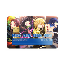 Load image into Gallery viewer, Anime Demon Slayer: Kimetsu no Yaiba  Credit Card Skins (4-in-1 Pack)
