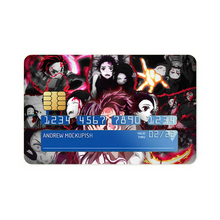 Load image into Gallery viewer, Anime Demon Slayer: Kimetsu no Yaiba Credit Card Skins (4-in-1 Pack)
