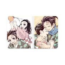 Load image into Gallery viewer, Anime Demon Slayer: Kimetsu no Yaiba Credit Card Skins (4-in-1 Pack)
