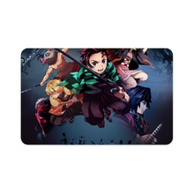 Load image into Gallery viewer, Anime Demon Slayer: Kimetsu no Yaiba Credit Card Skins (4-in-1 Pack)
