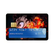 Load image into Gallery viewer, Anime Demon Slayer: Kimetsu no Yaiba Credit Card Skins (4-in-1 Pack)
