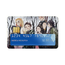 Load image into Gallery viewer, Anime Demon Slayer: Kimetsu no Yaiba  Credit Card Skins (4-in-1 Pack)
