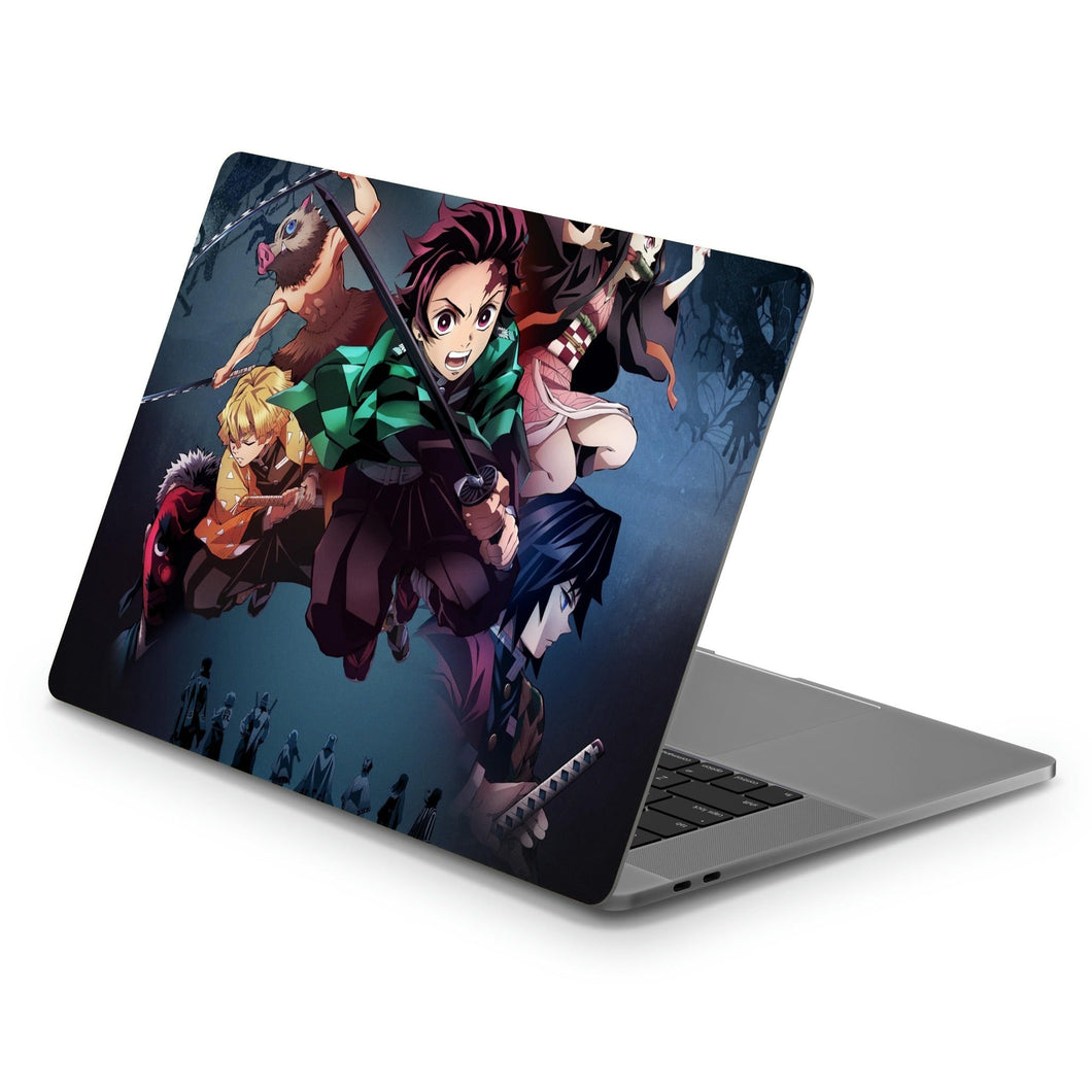 Anime Demon Slayer: Kimetsu no Yaiba Macbook Skin
